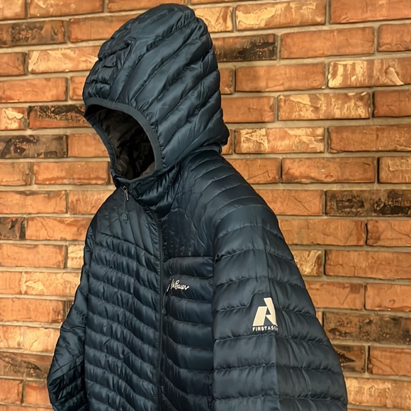 NWOT Eddie Bauer size small MicroTherm 2.0 Down Hooded Jacket 800 Downfill - Picture 5 of 10